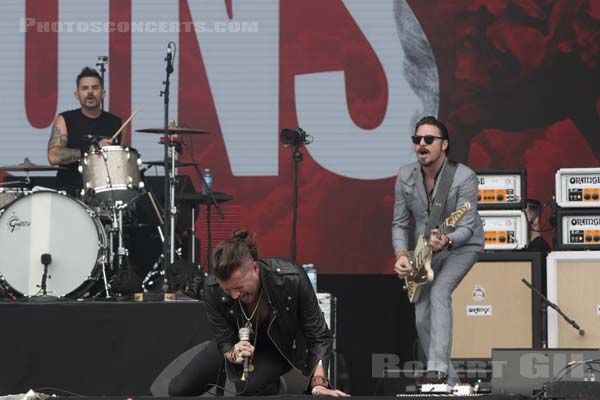 RIVAL SONS - 2017-07-23 - PARIS - Hippodrome de Longchamp - Main Stage 2 - 